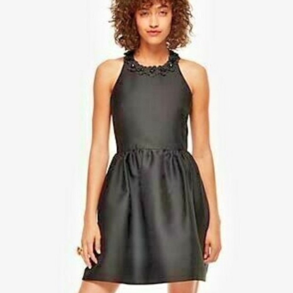 Brand New Kate Spade Black Poppy Dress - 14